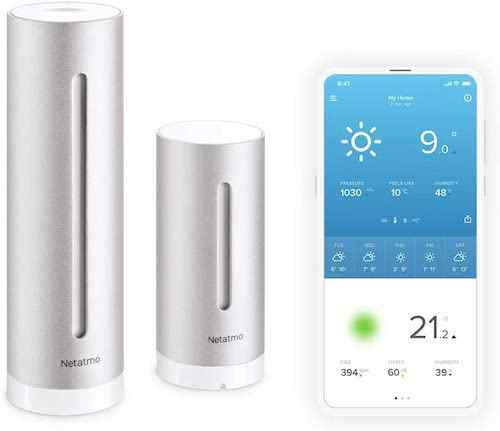 Netatmo Station Météo Intérieur Extérieur Connectée Wifi